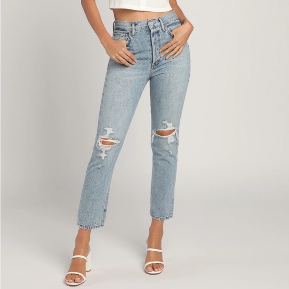 Agolde Riley Crop size 31 - Picture 1 of 5